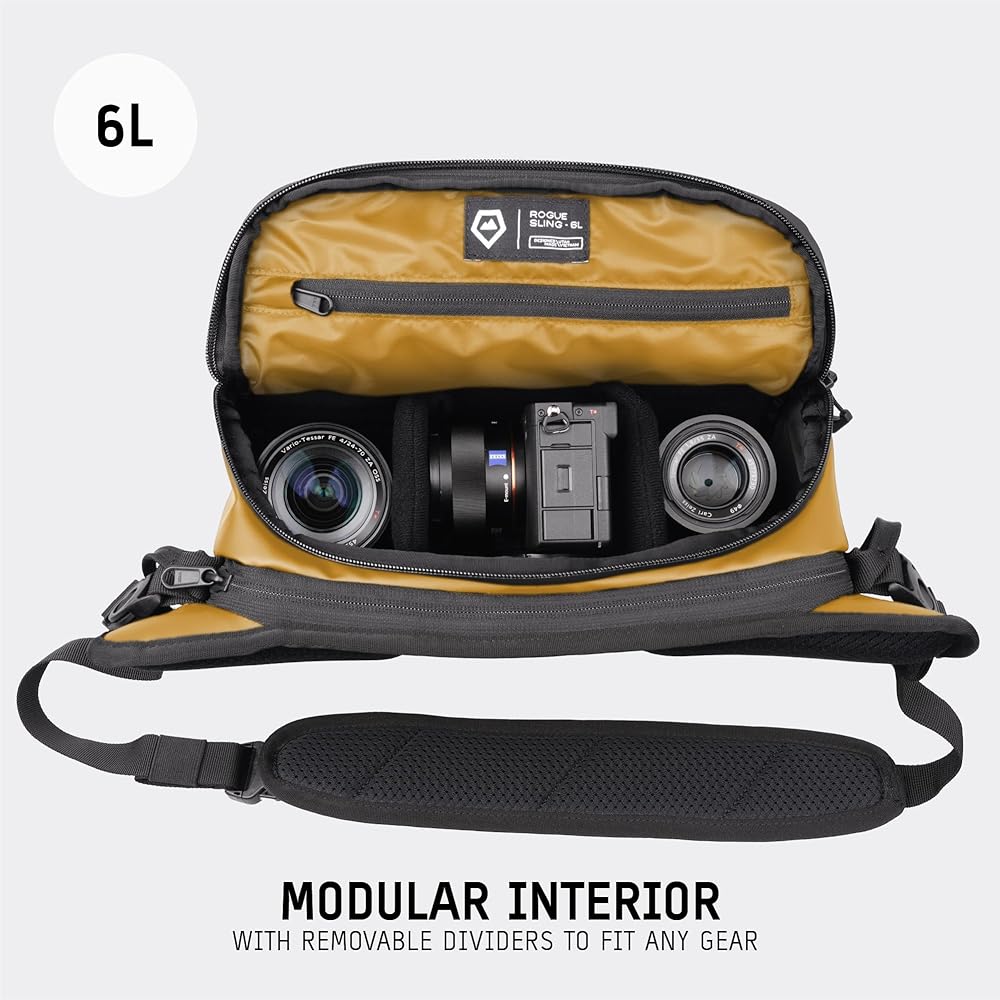 Amazon.com : WANDRD ROGUE V1 6L Sling: Compact Camera Sling